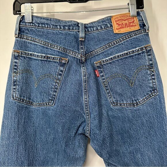 Levi's 501 Buttonfly Jeans Men's  27/30 Classic Fit 100% Cotton Straight Leg - Picture 8 of 12